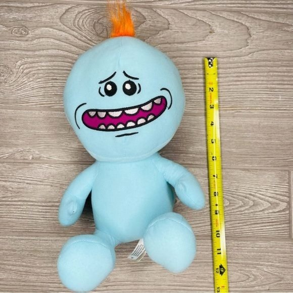 Cartoon Network's Rick and Morty Meeseeks plush 16 inch stuffed plush toy - Picture 4 of 4